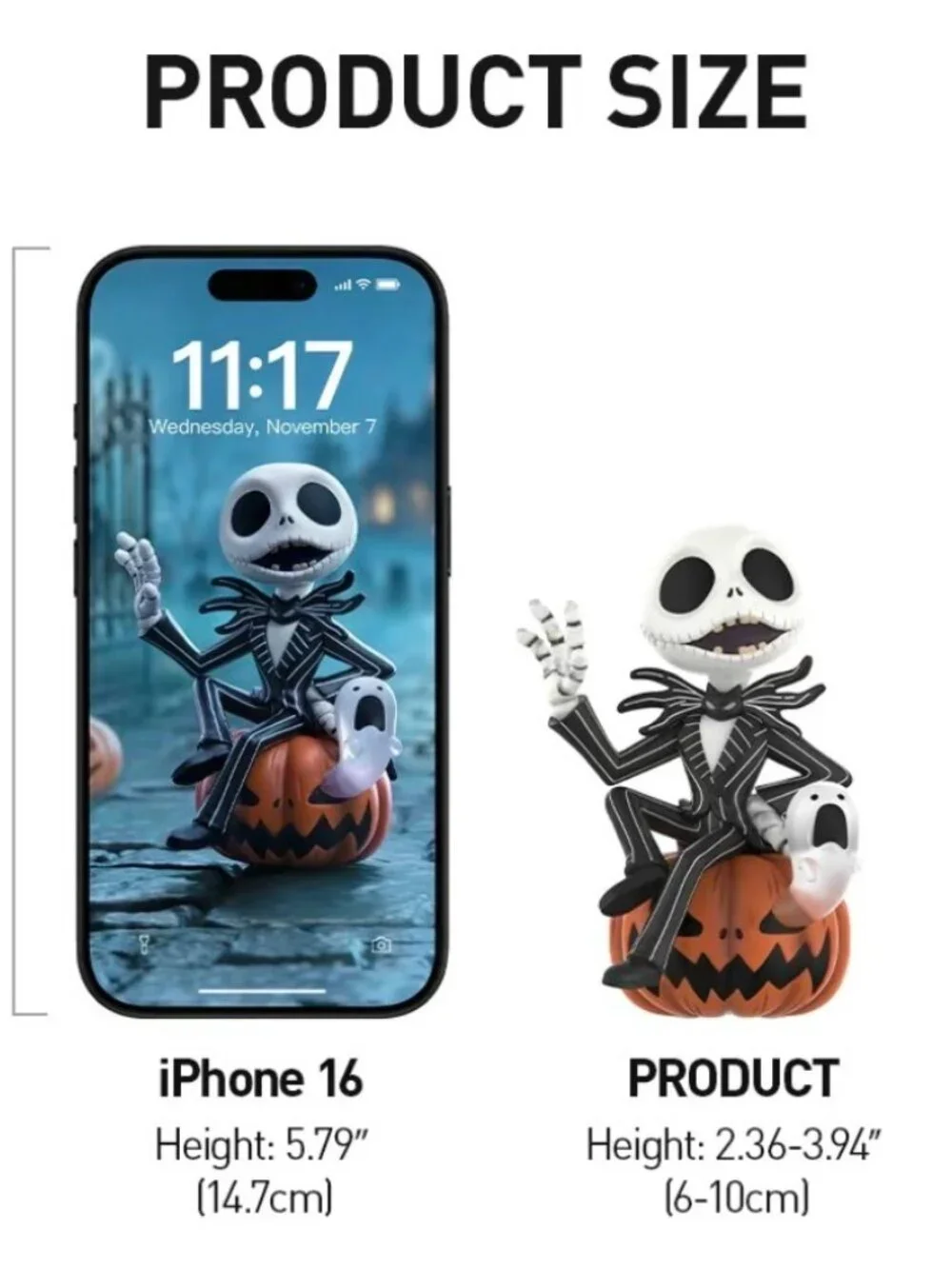POP MART Nightmare Before Christmas Jack Skellington Confirmed Figure NEW